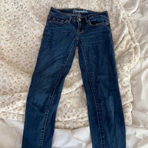 Aeropostale brand jeans size 000 reg, (worn)